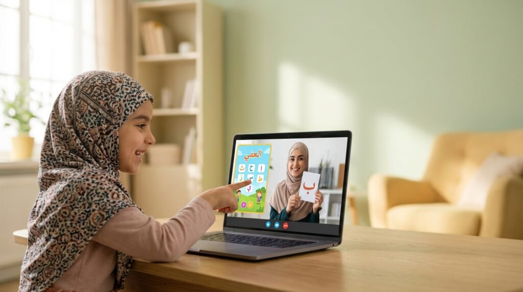 child learning arabic 202604041818